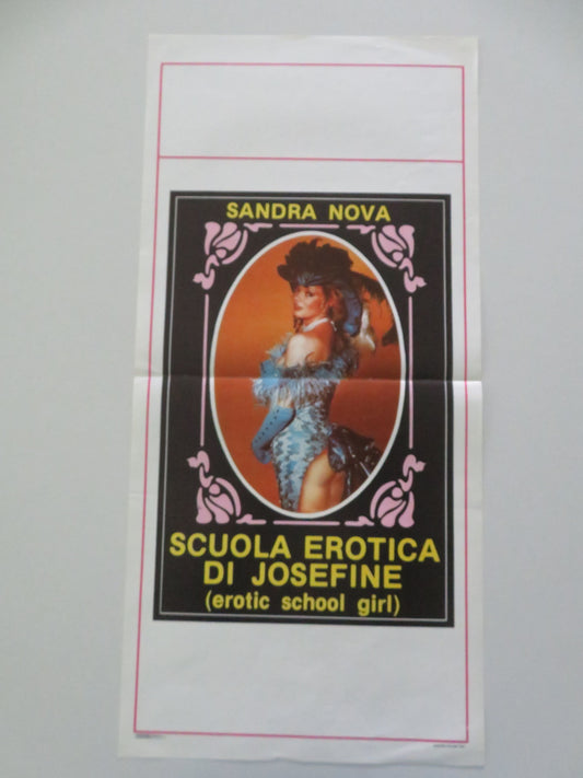 Erotic School Girl Italian Locandina Poster Sandra Nova 1984 Movie posters
