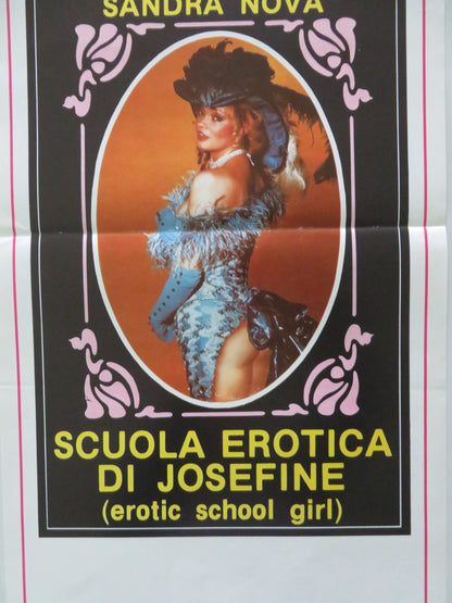 Erotic School Girl Italian Locandina Poster Sandra Nova 1984 Movie posters