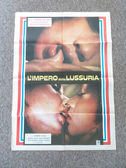 Erotomaniac Daimyo Italian 2 Foglio Poster Sandra Julien 1972 Movie posters