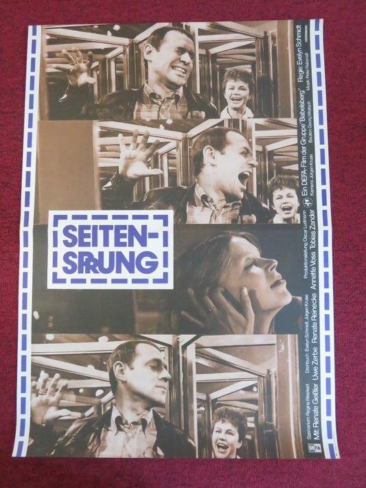 ESCAPADE GERMAN POSTER ROLLED RENATE GEISSLER UWE ZERBE 1980 Rendezvous Cinema Movie posters