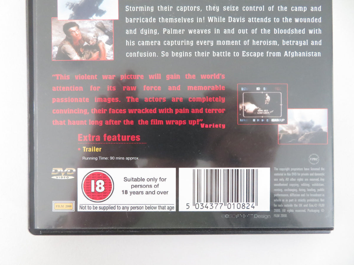 Escape from Afghanistan (DVD) Barry Kushner 2002 Region 2 Movie posters