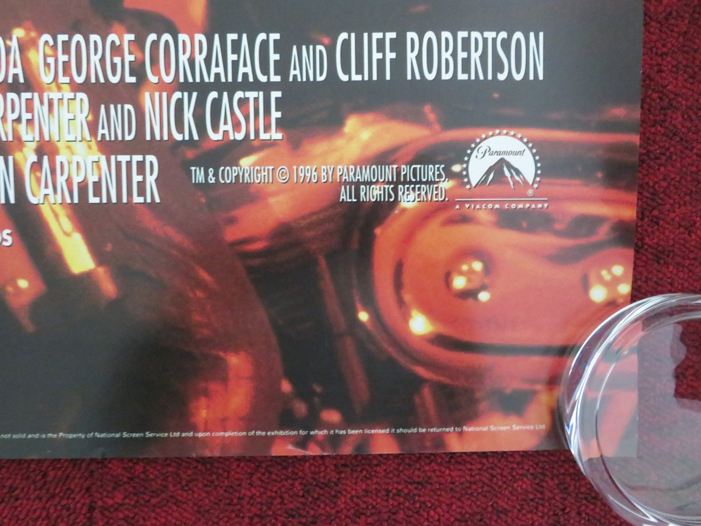 ESCAPE FROM L.A. - B UK QUAD ROLLED POSTER KURT RUSSELL STEVE BUSCEMI 1996 - Rendezvous Cinema