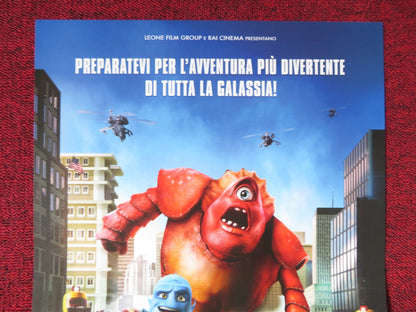 ESCAPE FROM PLANET EARTH ITALIAN LOCANDINA POSTER BRENDAN FRASER 2012 Rendezvous Cinema Movie posters