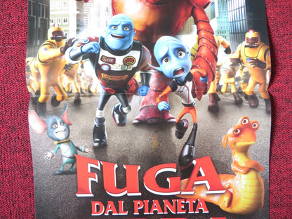 ESCAPE FROM PLANET EARTH ITALIAN LOCANDINA POSTER BRENDAN FRASER 2012 Rendezvous Cinema Movie posters