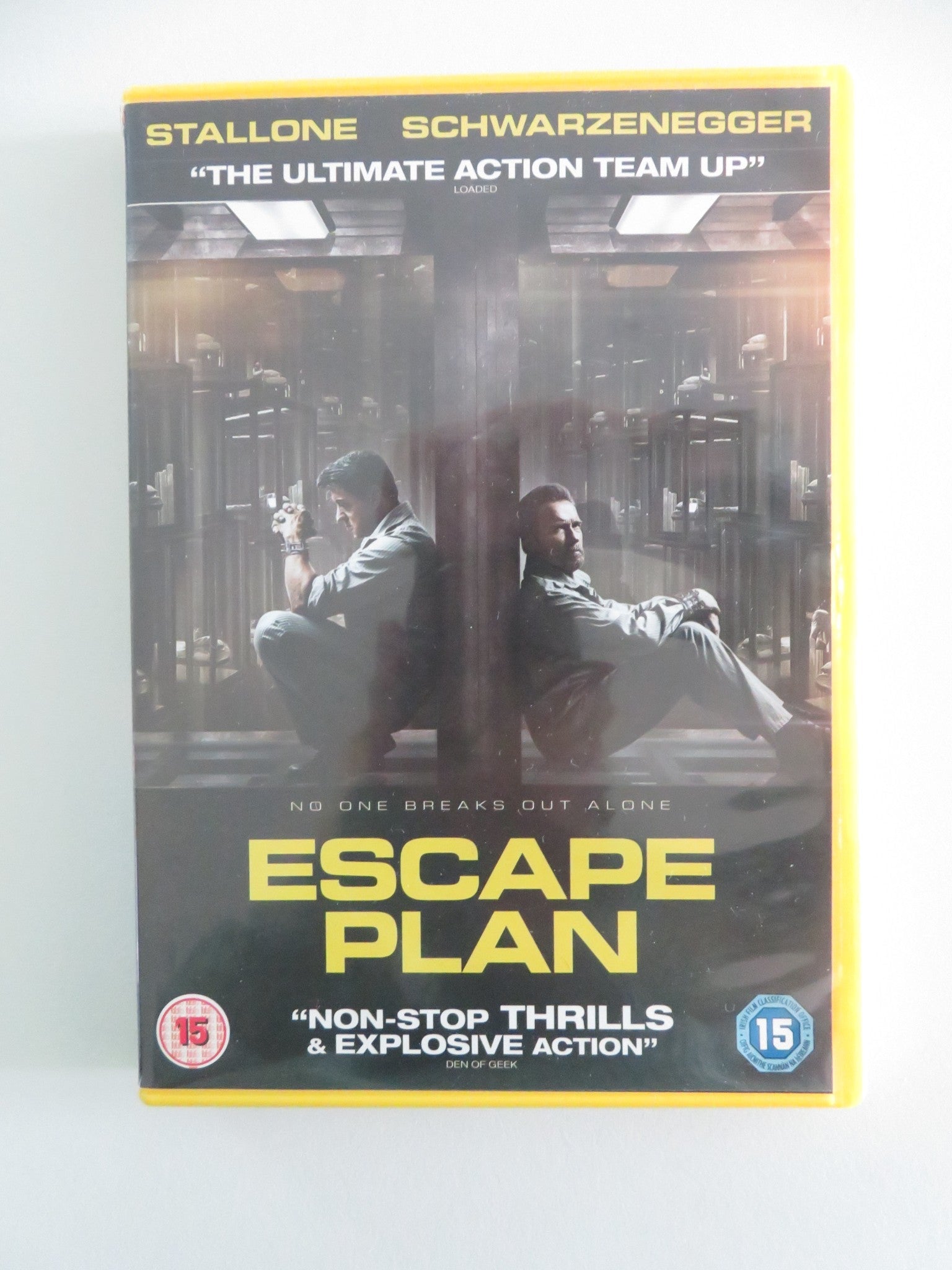 Escape Plan (DVD) Sylvester Stallone Arnold Schwarzenegger 2013 Region 2 Movie posters