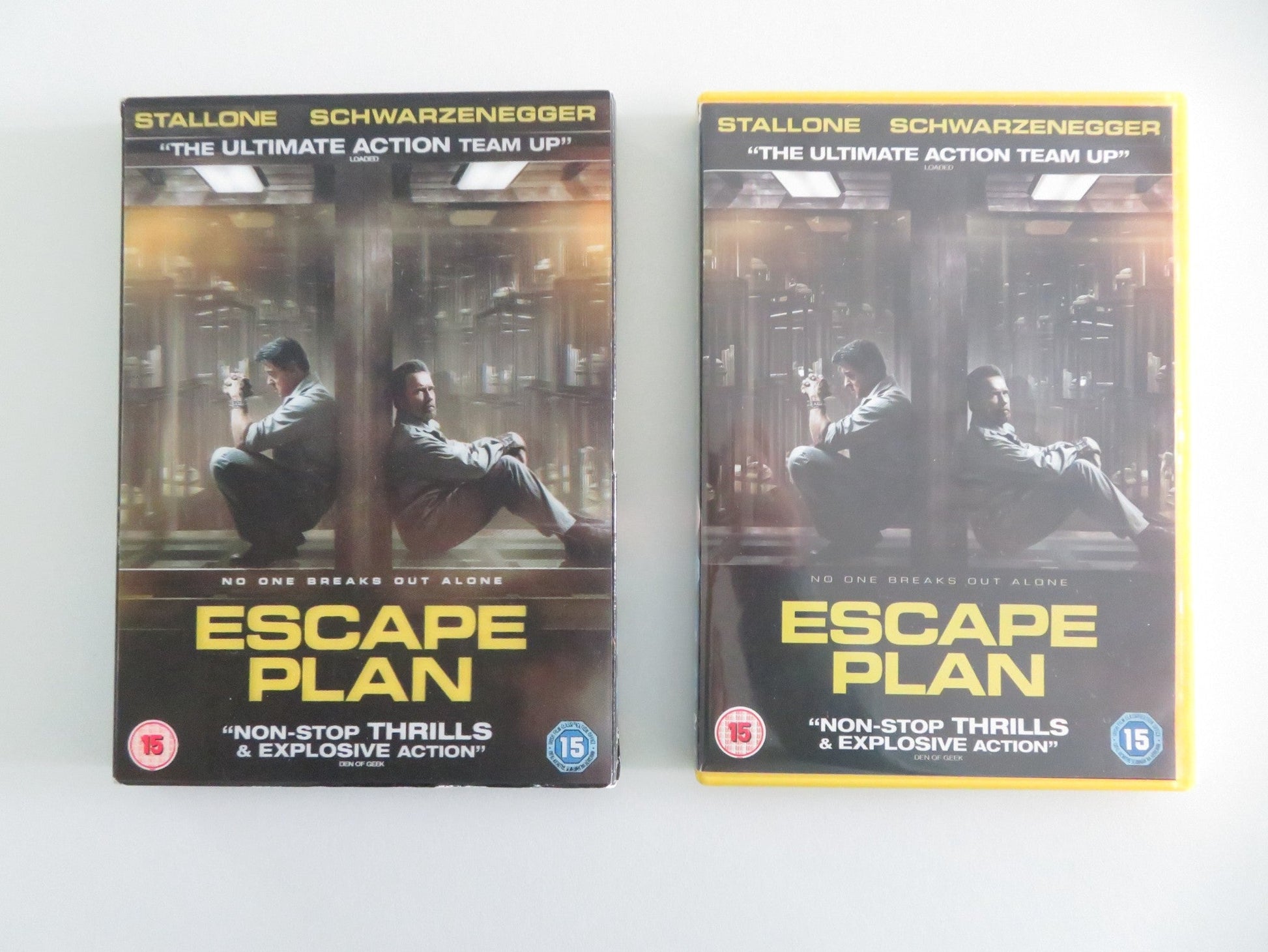 Escape Plan (DVD) Sylvester Stallone Arnold Schwarzenegger 2013 Region 2 Movie posters