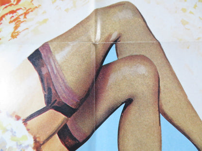 ESCAPE TO ATHENA FOLDED US ONE SHEET POSTER ROGER MOORE TELLY SAVALAS 1979 Rendezvous Cinema Movie posters