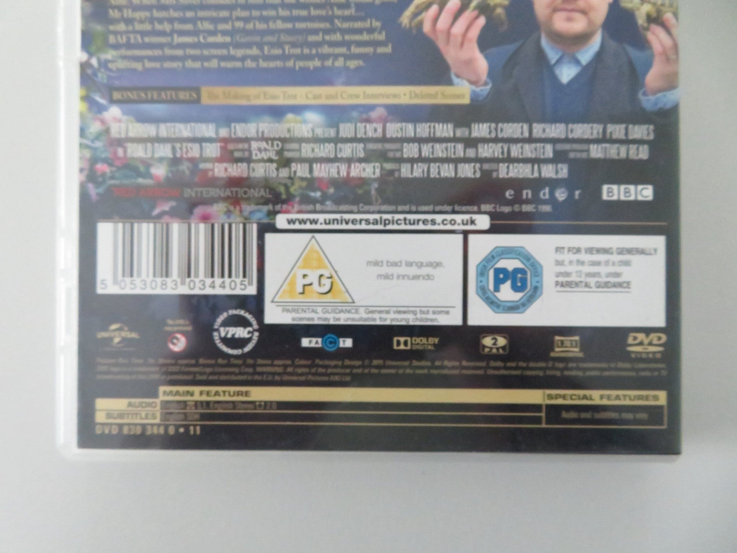 Esio Trot (DVD) Judi Dench Dustin Hoffman 2015 Region 2 Movie posters