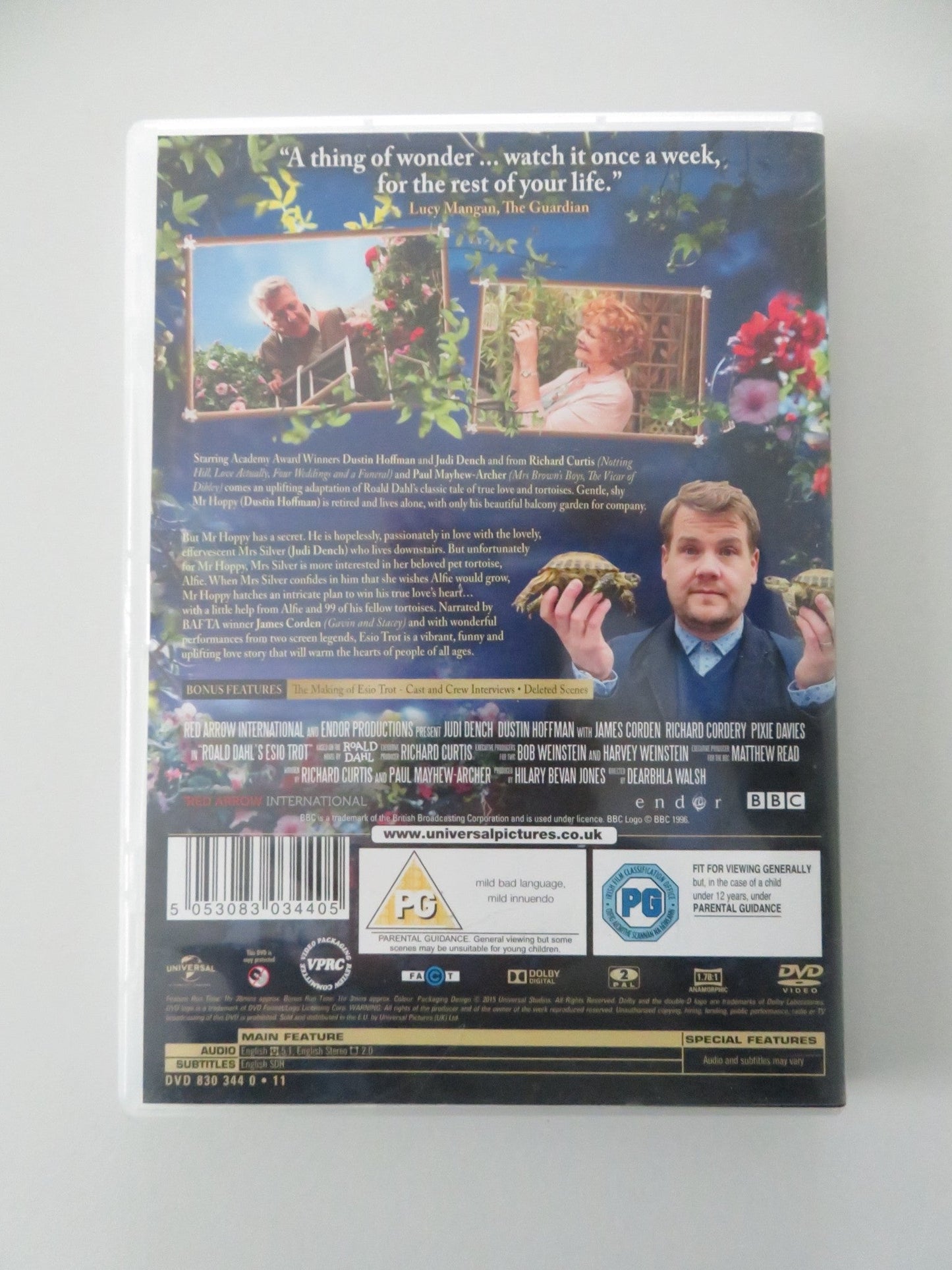 Esio Trot (DVD) Judi Dench Dustin Hoffman 2015 Region 2 Movie posters