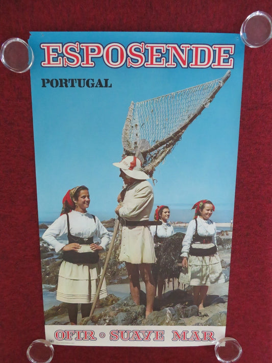 ESPOSENDDE - PORTUGAL PORTUGAL POSTER ROLLED TRAVEL POSTER 1960s Movie posters