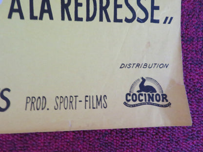ET PAR ICI LA SORTIE FRENCH POSTER ROLLED TONY WRIGHT DOMINIQUE WILMS 1957 Rendezvous Cinema Movie posters