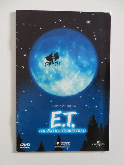 E.T. THE EXTRA TERRESTRIAL - SPECIAL EDITION - B (DVD) H. THOMAS 1982 REGION 2,4 Movie posters