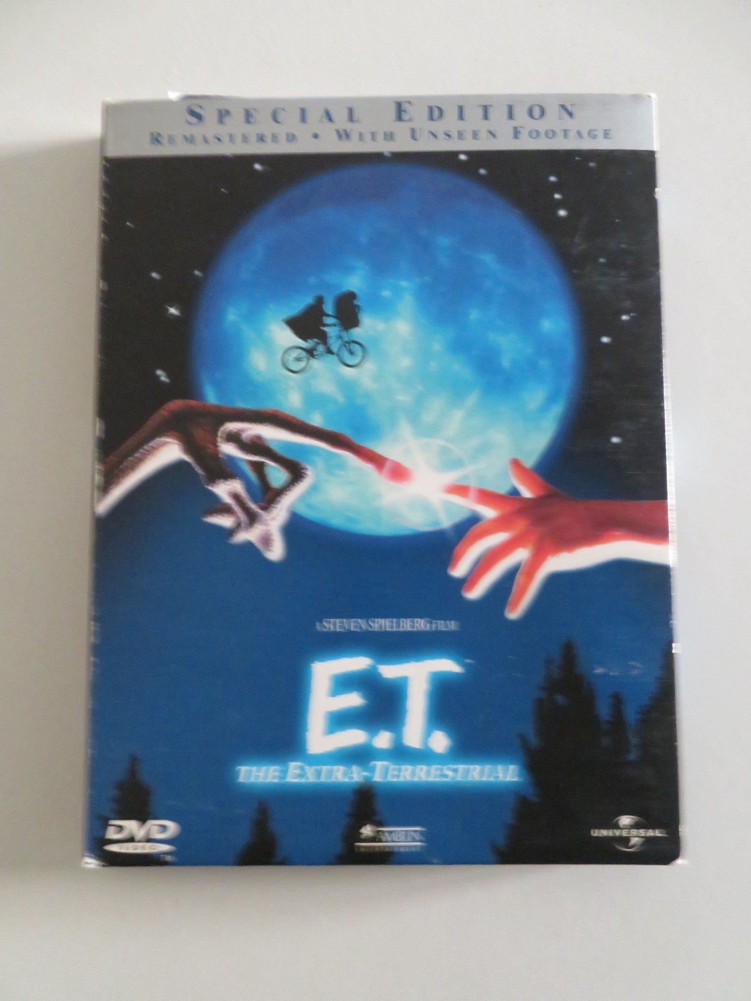 E.T. THE EXTRA TERRESTRIAL - SPECIAL EDITION - B (DVD) H. THOMAS 1982 REGION 2,4 Movie posters