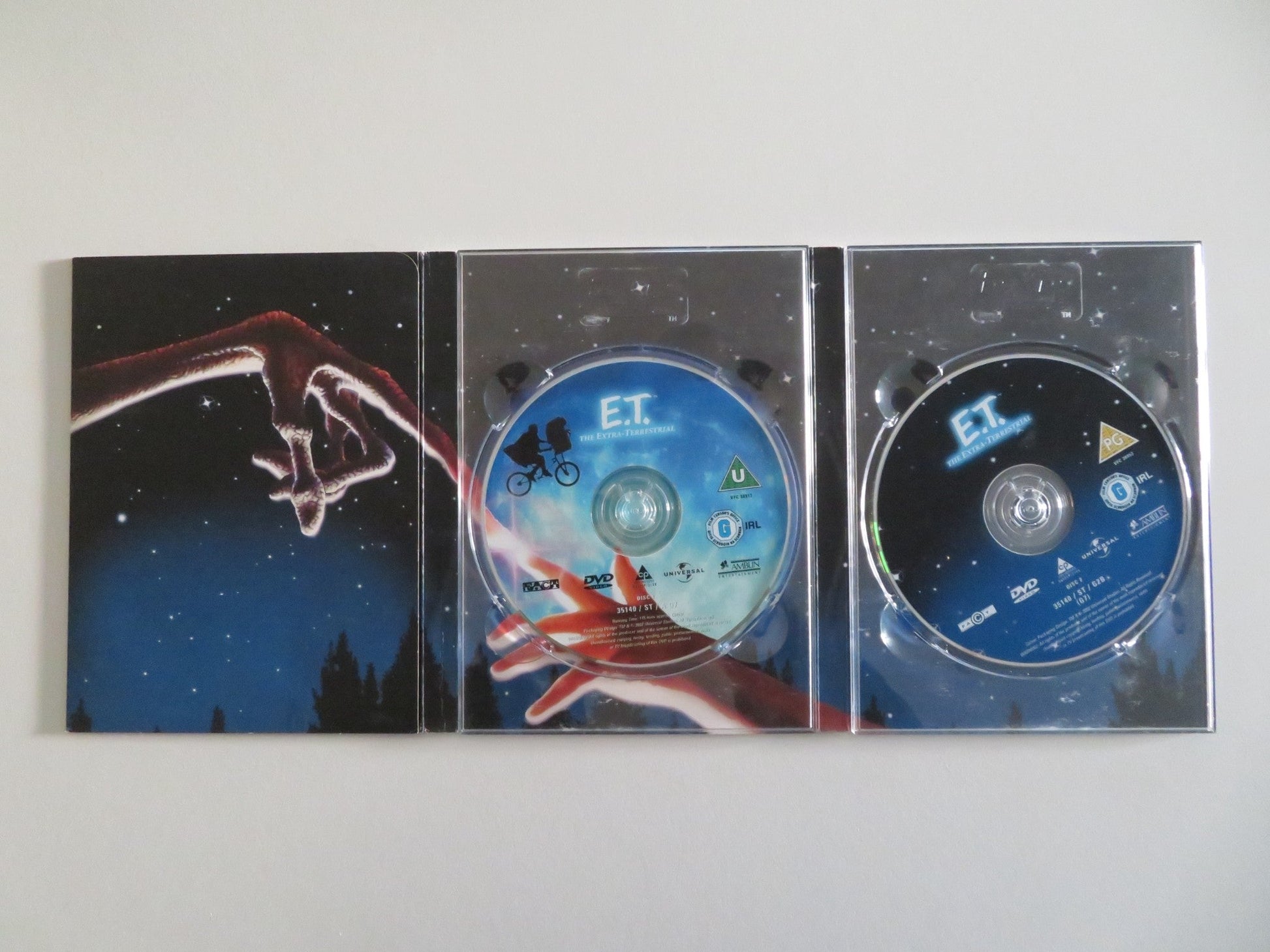 E.T. THE EXTRA TERRESTRIAL - SPECIAL EDITION - B (DVD) H. THOMAS 1982 REGION 2,4 Movie posters