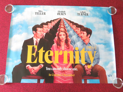 Eternity UK Quad Rolled Poster Miles Teller Elizabeth Olsen 2025 Movie posters