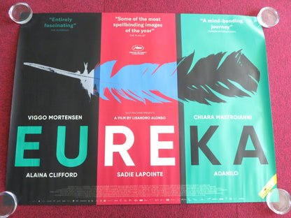 EUREKA - A UK QUAD ROLLED POSTER VIGGO MORTENSEN CHIARA MASTROIANNI 2023 Rendezvous Cinema Movie posters
