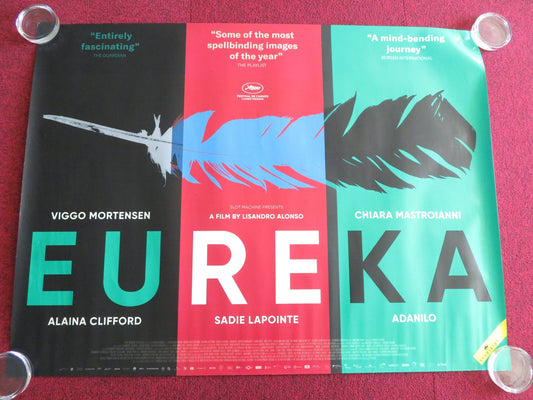 EUREKA - A UK QUAD ROLLED POSTER VIGGO MORTENSEN CHIARA MASTROIANNI 2023 Rendezvous Cinema Movie posters