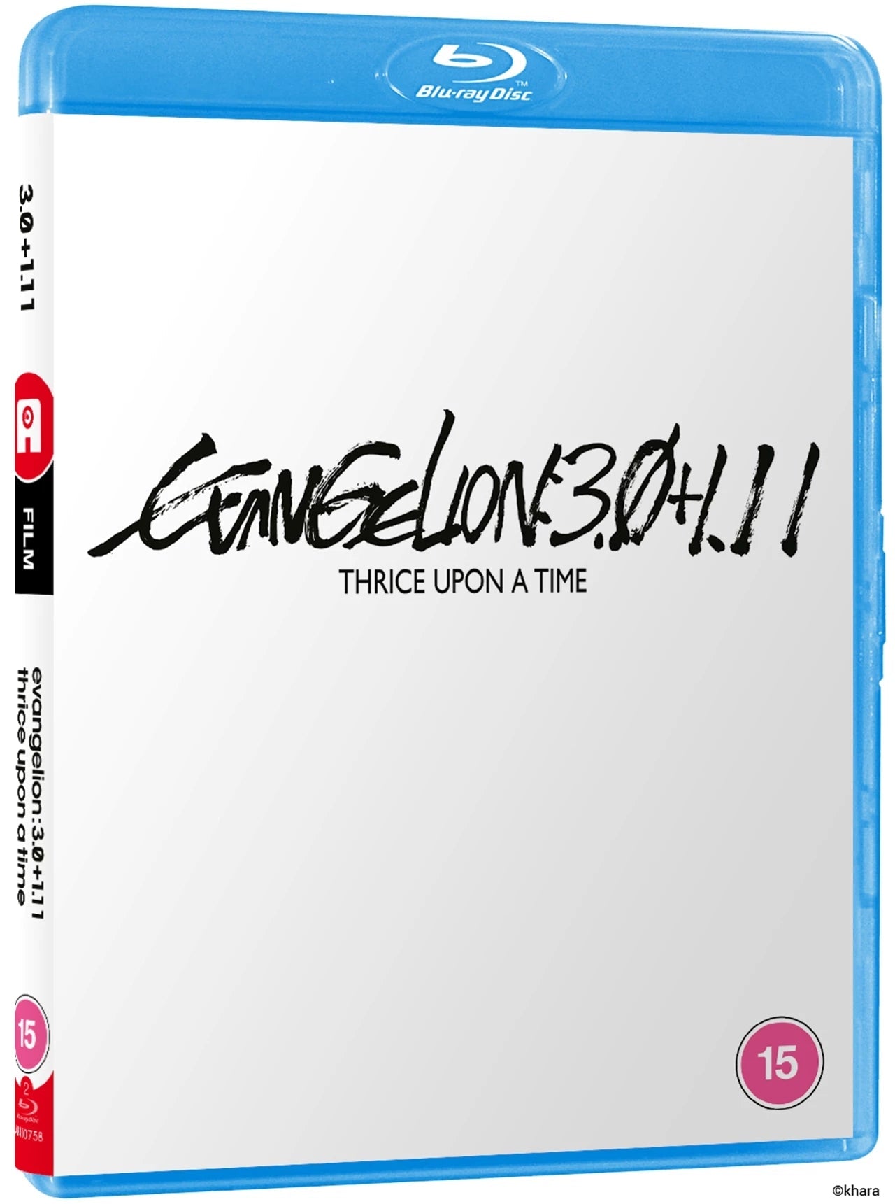EVANGELION:3.0+1.11 THRICE UPON A TIME [BLU - RAY] REGION B Movie posters