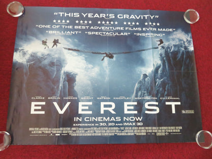 Everest - B UK Quad Rolled Poster Josh Brolin Jake Gyllenhaal 2015 Movie posters