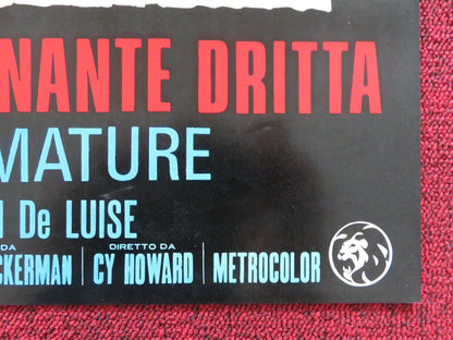 EVERY LITTLE CROOK AND NANNY - C ITALIAN FOTOBUSTA POSTER LYNN REDGRAVE 1972 Rendezvous Cinema Movie posters