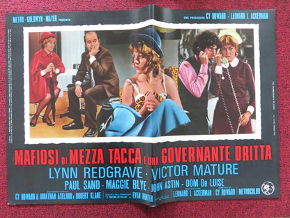 EVERY LITTLE CROOK AND NANNY - F ITALIAN FOTOBUSTA POSTER LYNN REDGRAVE 1972 Rendezvous Cinema Movie posters