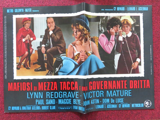 EVERY LITTLE CROOK AND NANNY - F ITALIAN FOTOBUSTA POSTER LYNN REDGRAVE 1972 Rendezvous Cinema Movie posters