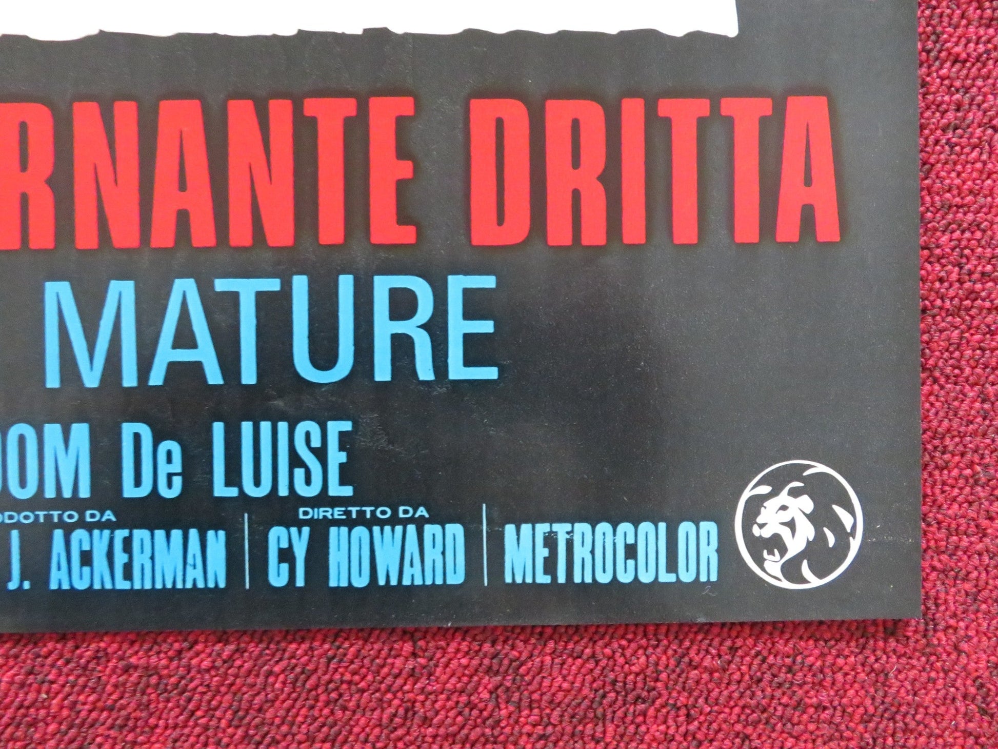 EVERY LITTLE CROOK AND NANNY - F ITALIAN FOTOBUSTA POSTER LYNN REDGRAVE 1972 Rendezvous Cinema Movie posters