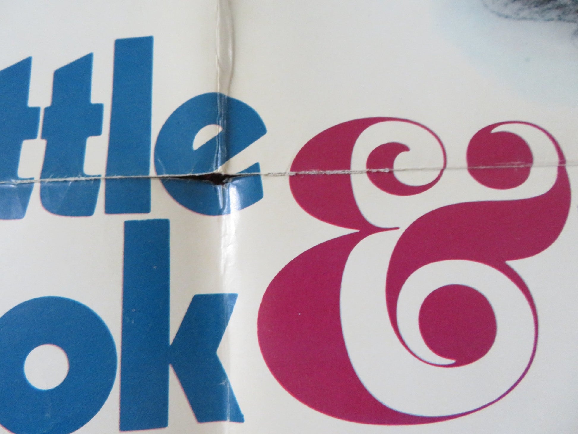 EVERY LITTLE CROOK AND NANNY FOLDED US ONE SHEET POSTER LYNN REDGRAVE 1972 Rendezvous Cinema Movie posters