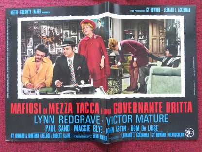 EVERY LITTLE CROOK AND NANNY - G ITALIAN FOTOBUSTA POSTER LYNN REDGRAVE 1972 Rendezvous Cinema Movie posters
