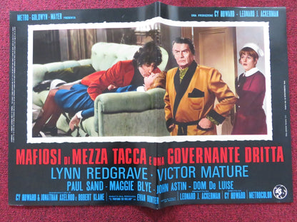 EVERY LITTLE CROOK AND NANNY - H ITALIAN FOTOBUSTA POSTER LYNN REDGRAVE 1972 Rendezvous Cinema Movie posters