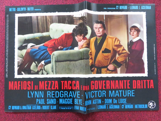 EVERY LITTLE CROOK AND NANNY - H ITALIAN FOTOBUSTA POSTER LYNN REDGRAVE 1972 Rendezvous Cinema Movie posters