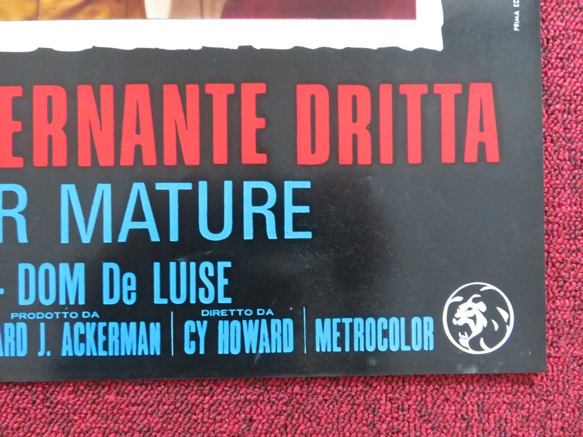 EVERY LITTLE CROOK AND NANNY - H ITALIAN FOTOBUSTA POSTER LYNN REDGRAVE 1972 Rendezvous Cinema Movie posters