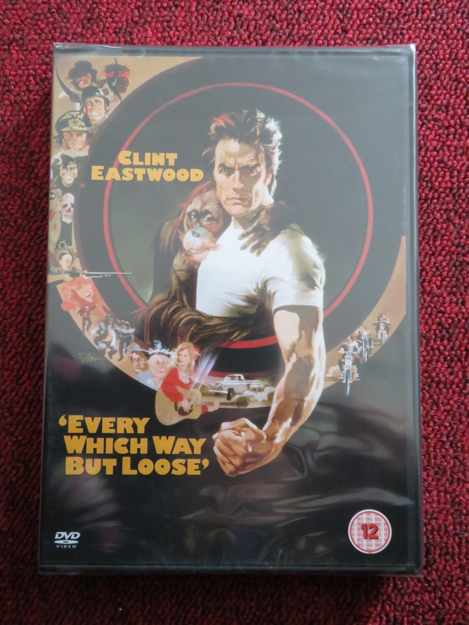 EVERY WHICH WAY BUT LOOSE (DVD) CLINT EASTWOOD 1978 REGION 2 Rendezvous Cinema Movie posters