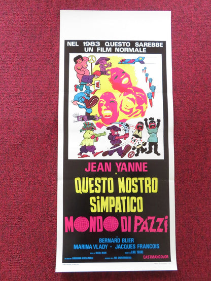 EVERYBODY HE IS NICE, EVERYBODY HE IS BEAUTIFUL ITALIAN LOCANDINA POSTER 1973 Rendezvous Cinema Movie posters