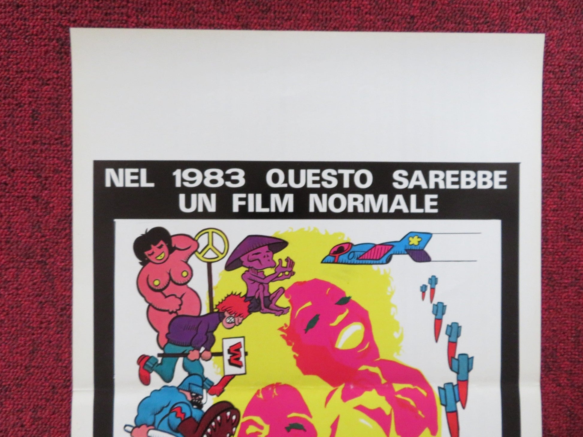 EVERYBODY HE IS NICE, EVERYBODY HE IS BEAUTIFUL ITALIAN LOCANDINA POSTER 1973 Rendezvous Cinema Movie posters