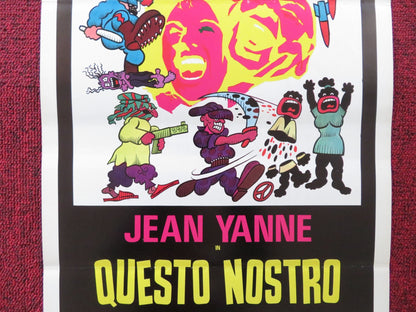 EVERYBODY HE IS NICE, EVERYBODY HE IS BEAUTIFUL ITALIAN LOCANDINA POSTER 1973 Rendezvous Cinema Movie posters