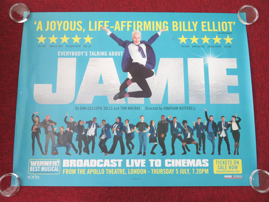 Everybody's Talking About Jamie UK Quad Rolled Poster John McCrea 2018 Movie posters