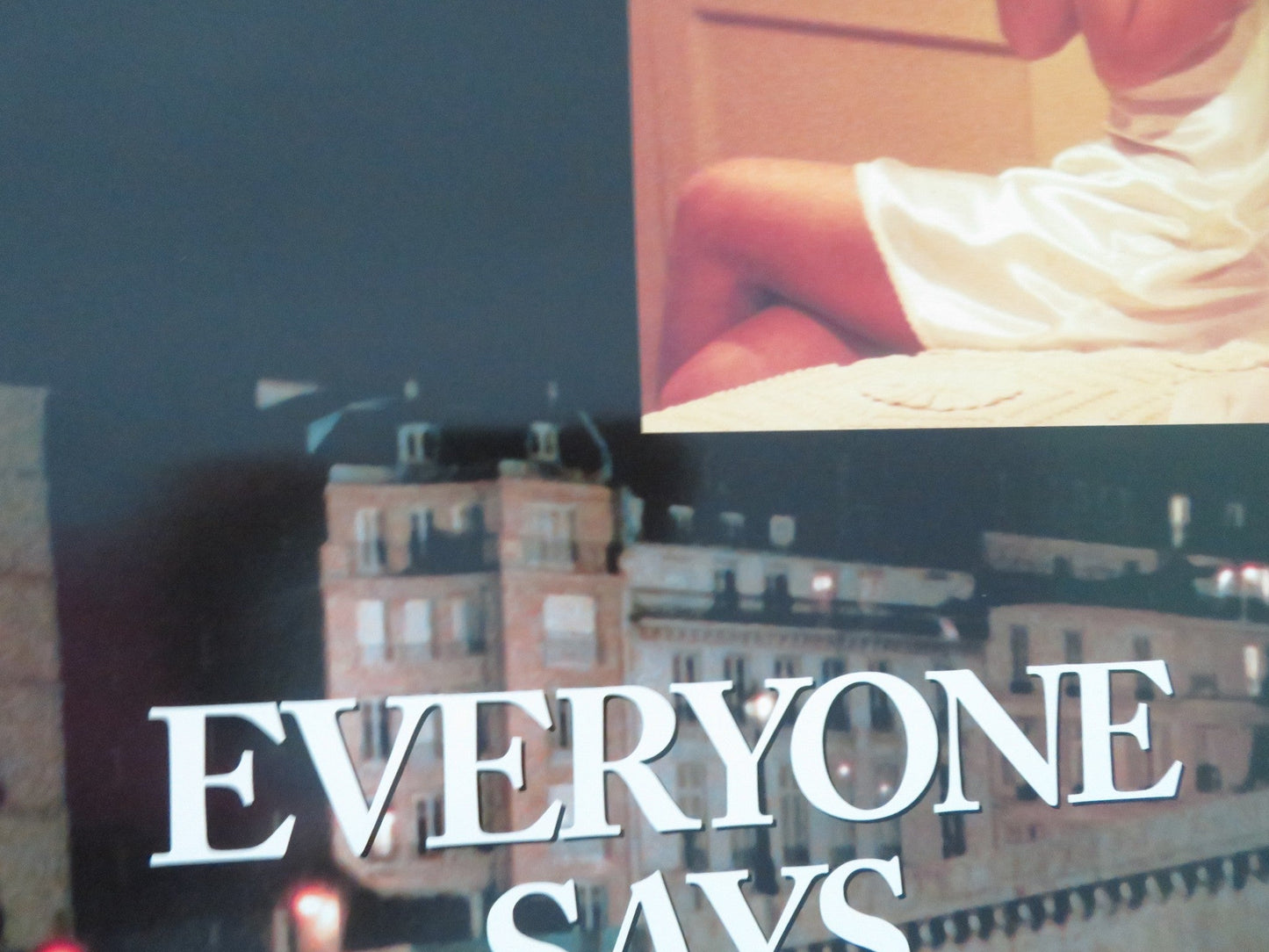 EVERYONE SAYS I LOVE YOU - B ONE SHEET ROLLED POSTER DREW BARRYMORE NORTON 1996 Movie posters