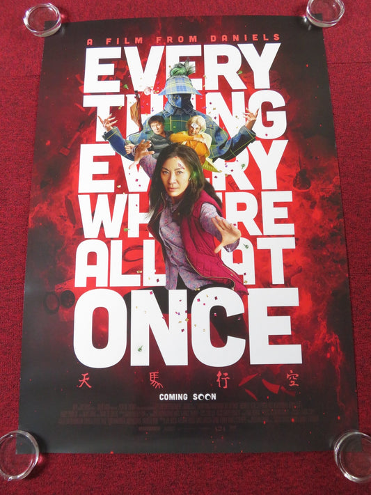 EVERYTHING EVERYWHERE ALL AT ONCE US ONE SHEET ROLLED POSTER 2022 Rendezvous Cinema Movie posters