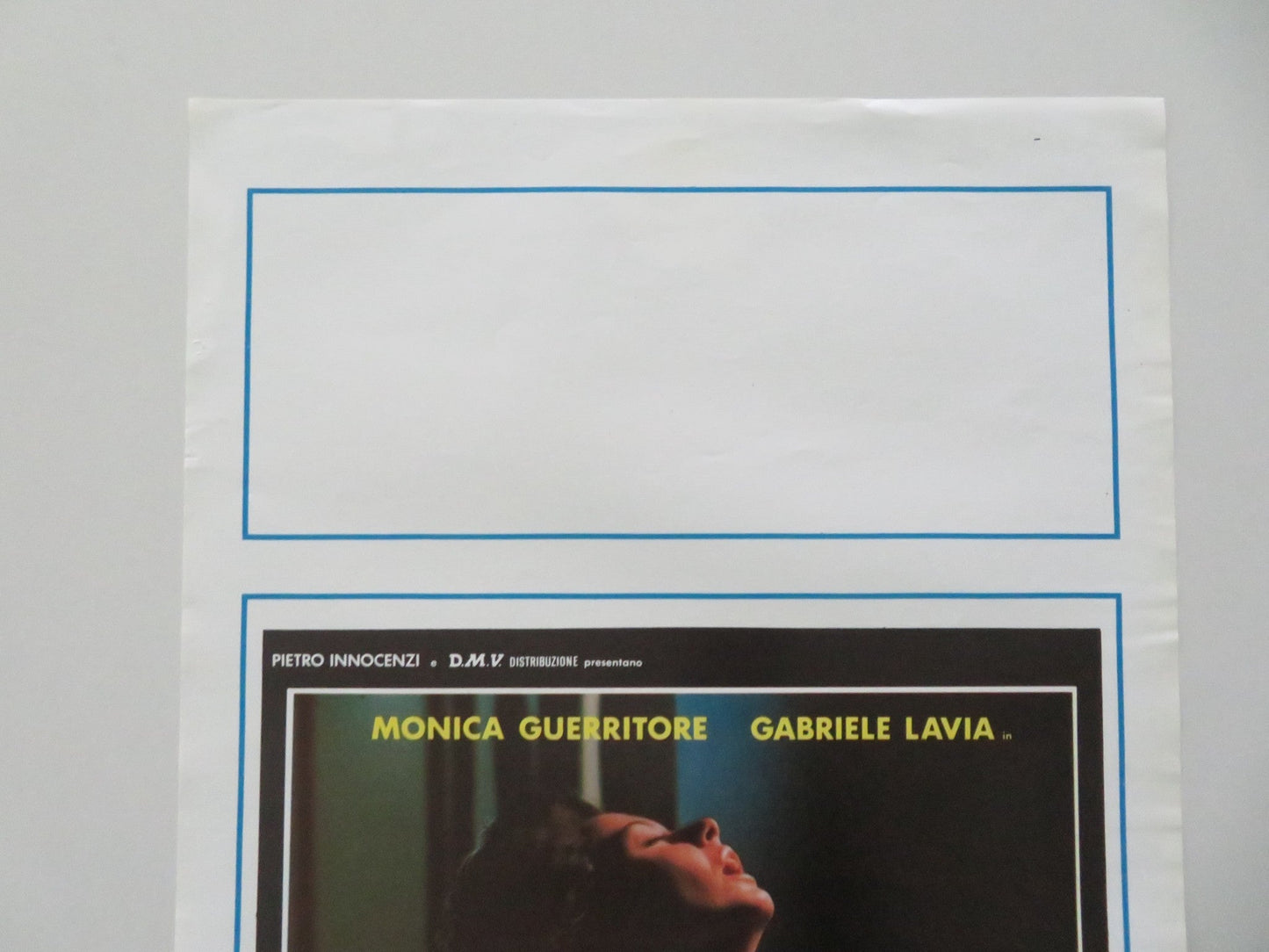 EVIL SENSES ITALIAN LOCANDINA POSTER MONICA GUERRITORE GABRIELE LAVIA 1986 Movie posters