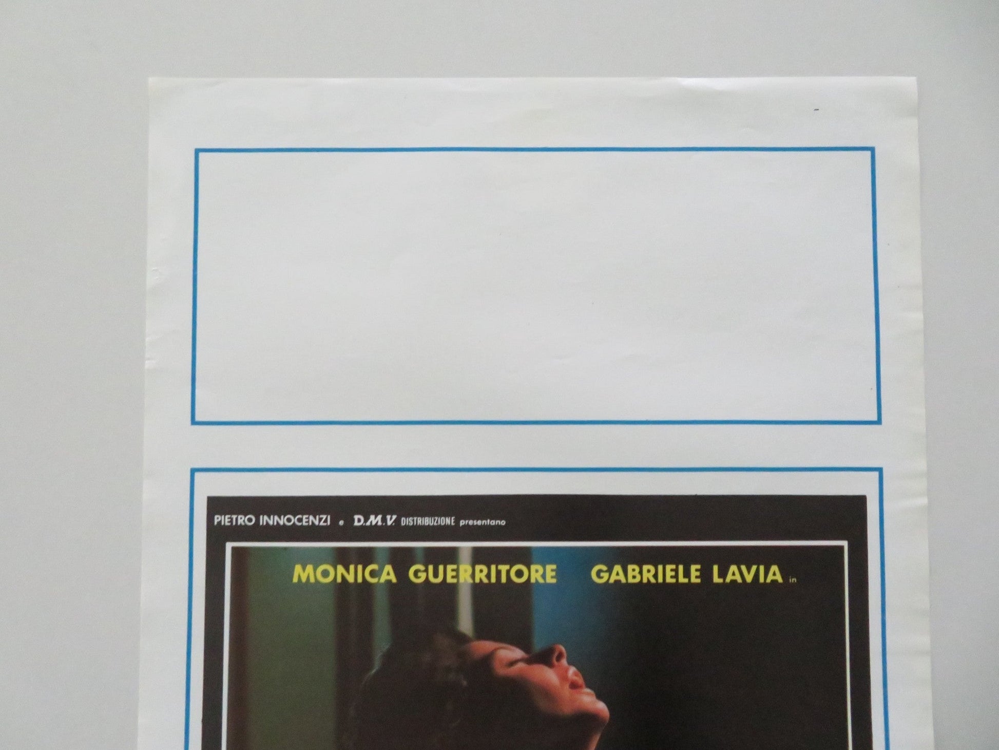 EVIL SENSES ITALIAN LOCANDINA POSTER MONICA GUERRITORE GABRIELE LAVIA 1986 Movie posters