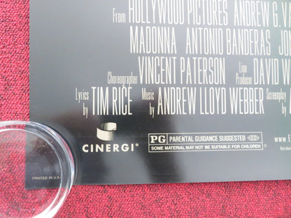 EVITA - B US ONE SHEET ROLLED POSTER MADONNA ANTONIO BANDERAS 1996 Movie posters