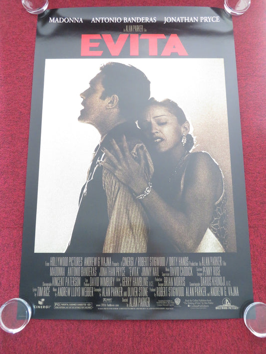 EVITA - B US ONE SHEET ROLLED POSTER MADONNA ANTONIO BANDERAS 1996 Movie posters