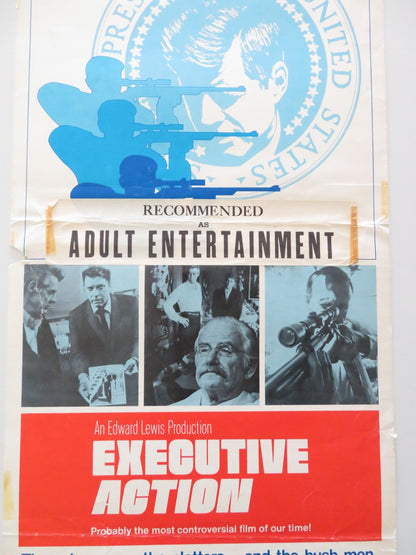EXECUTIVE ACTION US INSERT POSTER BURT LANCASTER ROBERT RYAN 1973 Rendezvous Cinema Movie posters