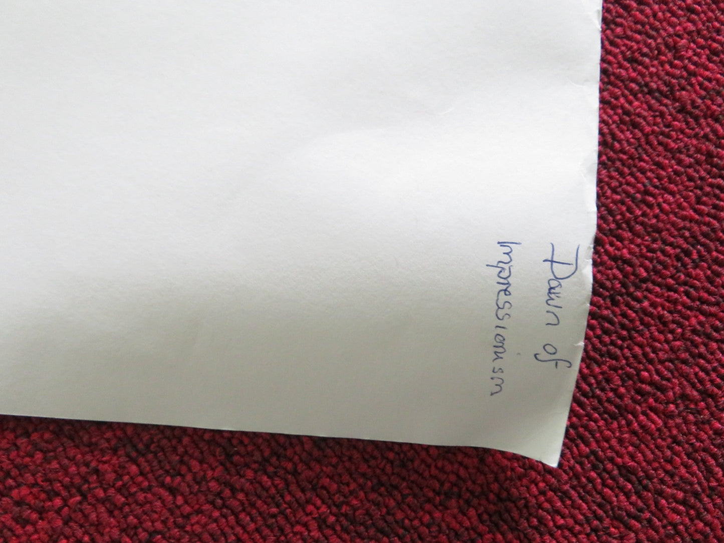 EXHIBITION ON SCREEN: THE DAWN OF IMPRESSIONISM PARIS... UK QUAD ROLLED POSTER Movie posters