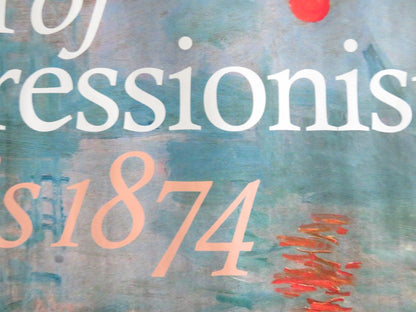 EXHIBITION ON SCREEN: THE DAWN OF IMPRESSIONISM PARIS... UK QUAD ROLLED POSTER Movie posters