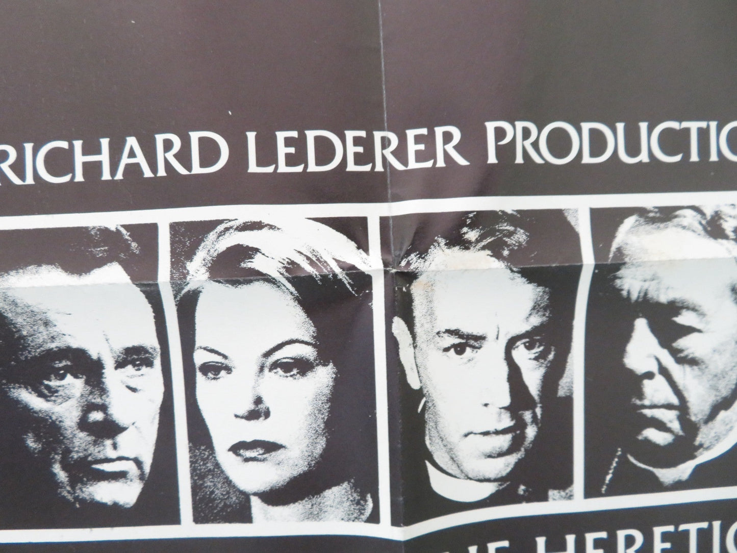 EXORCIST II: THE HERETIC FOLDED US ONE SHEET POSTER LINDA BLAIR BURTON 1977 Movie posters