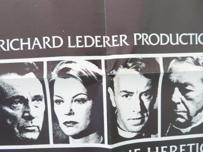 EXORCIST II: THE HERETIC FOLDED US ONE SHEET POSTER LINDA BLAIR BURTON 1977 Movie posters