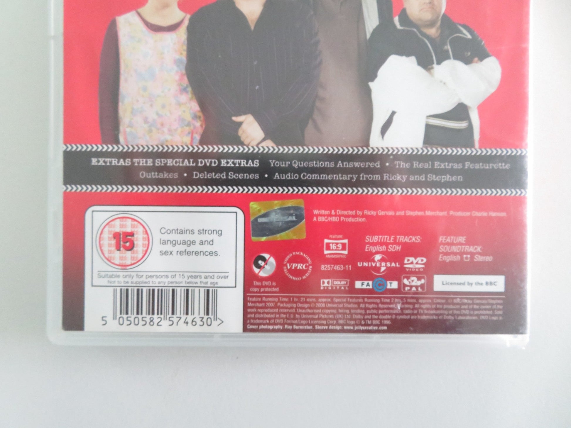 Extras - The Special (DVD) Ricky Gervais Ashley Jenson 2007 Region 2 Movie posters