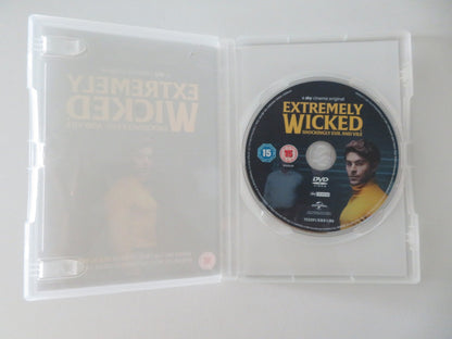 EXTREMELY WICKED, SHOCKINGLY EVIL AND VILE (DVD) ZAC EFRON 2019 REGION 2 Movie posters